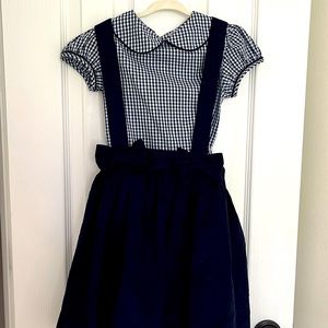 Little English dress and shirt set